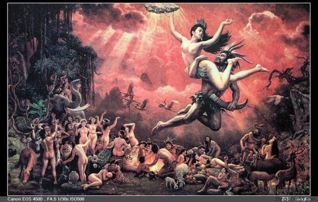 女娲和伏羲生4个孩子叫什么,女娲和伏羲的父母是谁