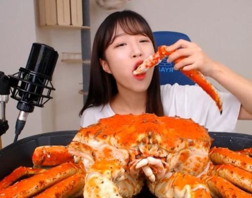 螃蟹女本人照片,下章鱼