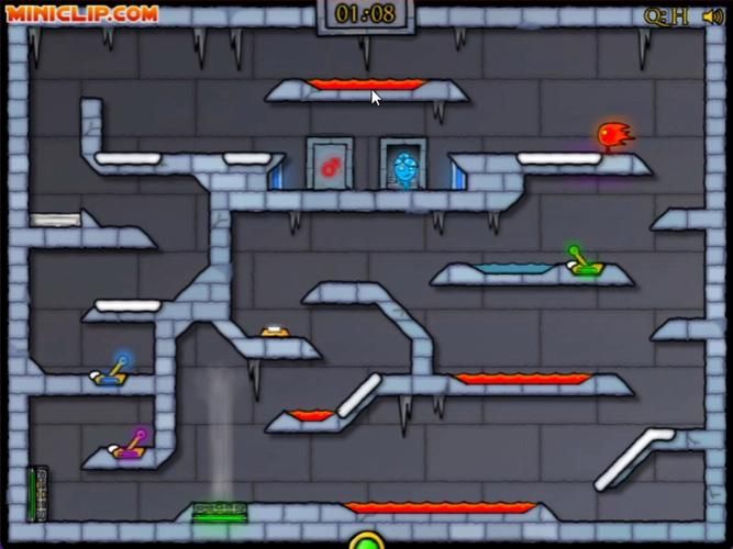 森林冰火人3无敌版小游戏,森林冰火人手游官方正版下载