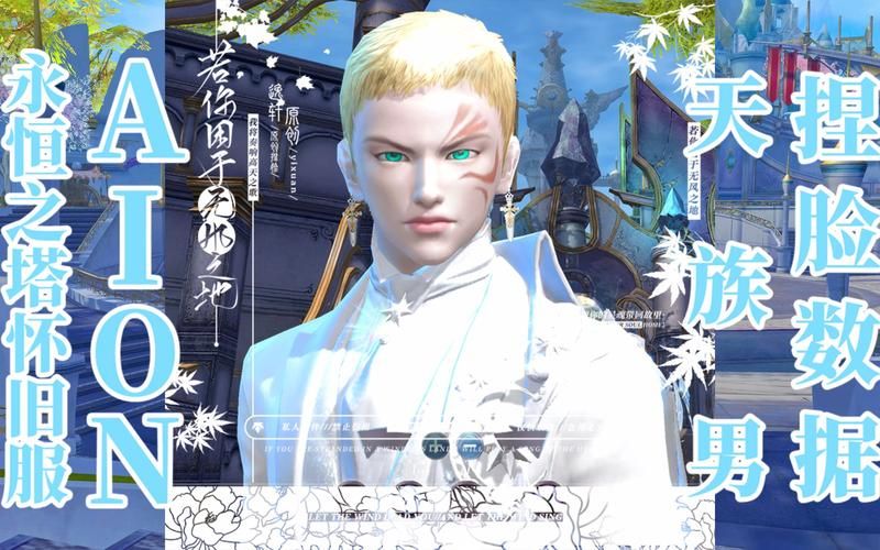 永恒之塔捏人数据天族男，永恒之塔捏人数据大全图片