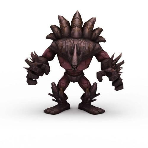 LOL石头人头像，LOL石头人怎么躺地上