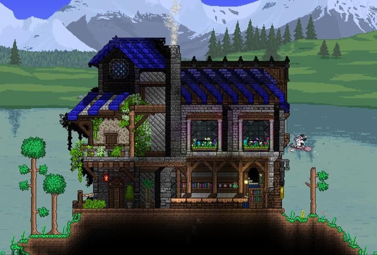 泰拉瑞亚房子设计图高清，泰拉瑞亚房子设计图简单