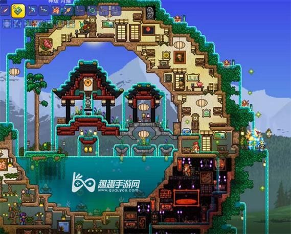 泰拉瑞亚房子设计图高清，泰拉瑞亚房子设计图简单