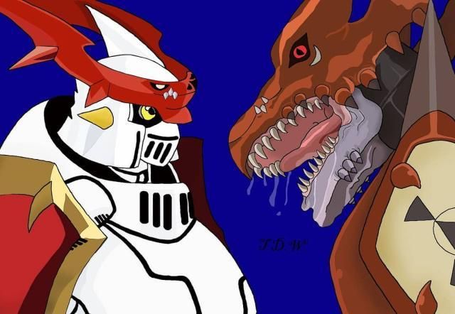 破灭魔龙兽vs红莲骑士，破灭魔龙兽vs堕天地狱兽