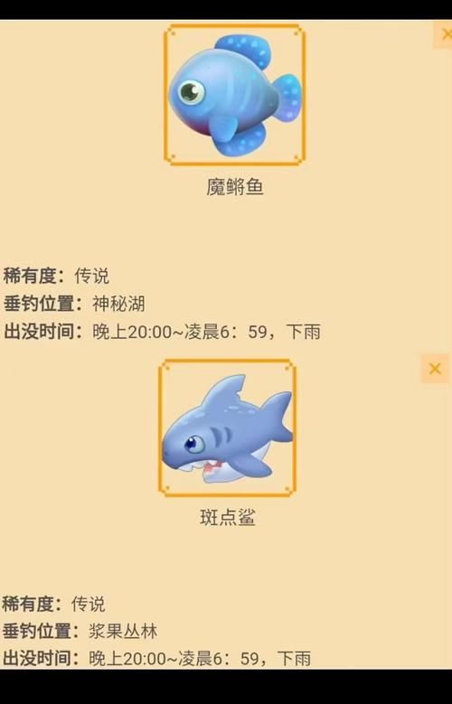 摩尔庄园鲨鱼在哪钓？最全钓鱼攻略