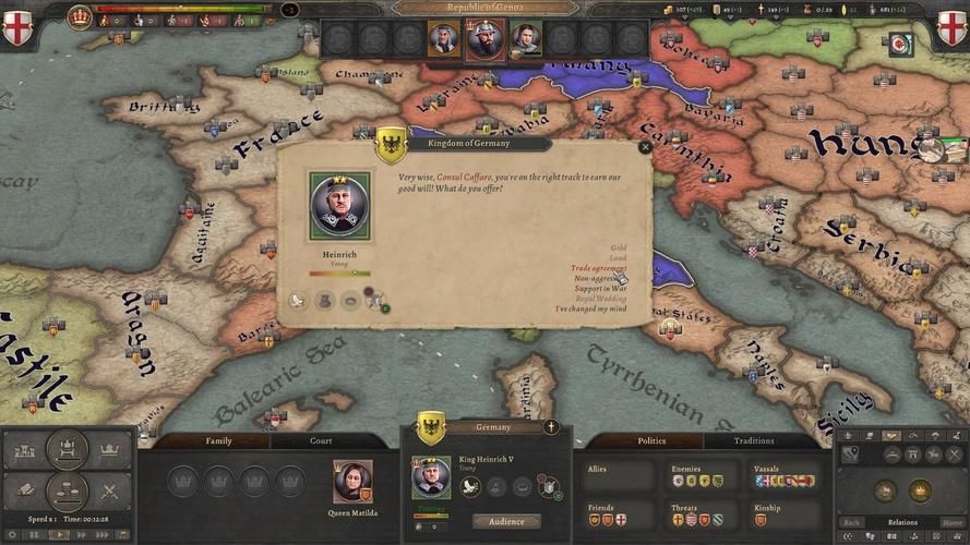 荣誉骑士2作弊码：快速提升军队和经济实力