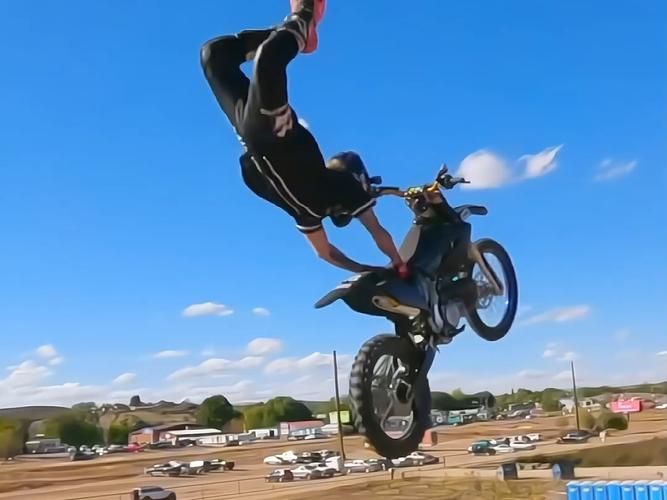 国外摩托车特技大赛：你绝对没见过