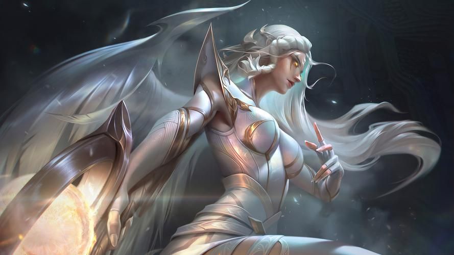 LOL皎月女神重做:技能图标升级,体验更爽快!