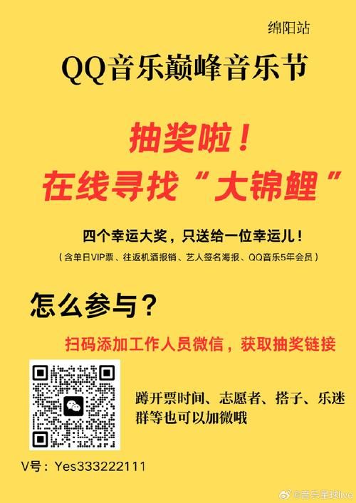 QQ音乐抽奖：简单参与，轻松赢取大奖，你值得拥有！