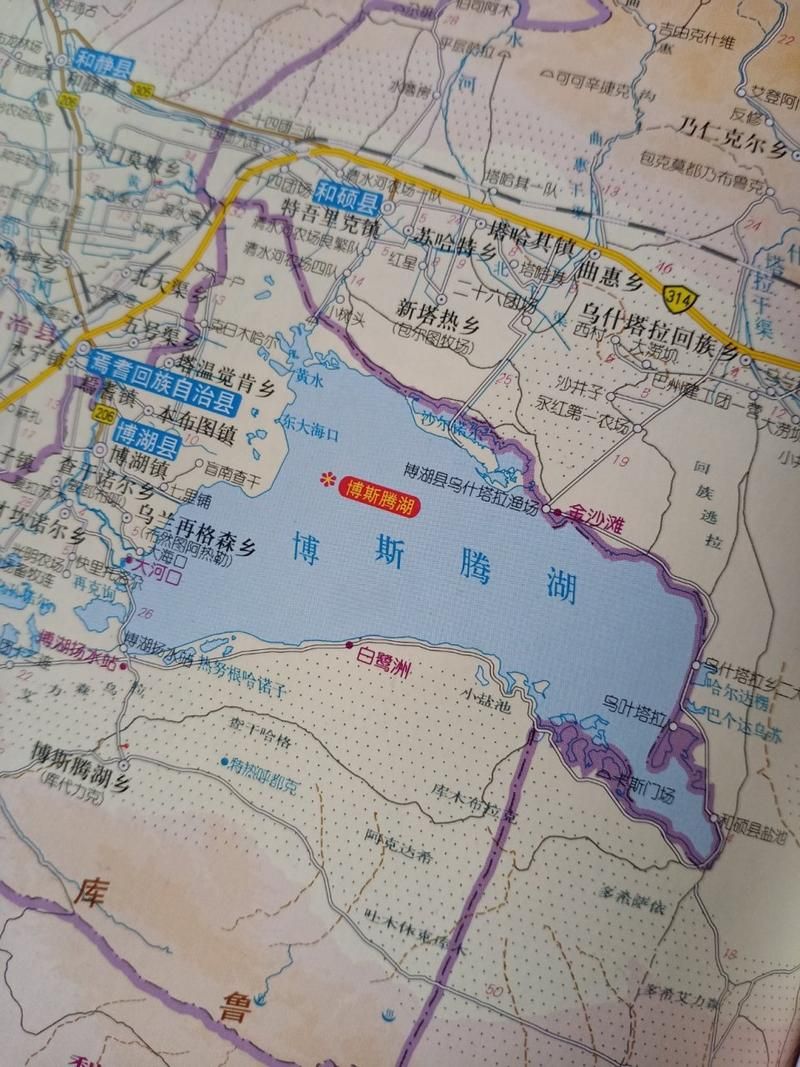 博斯腾湖位于新疆的具体位置是？地理位置与旅游攻略