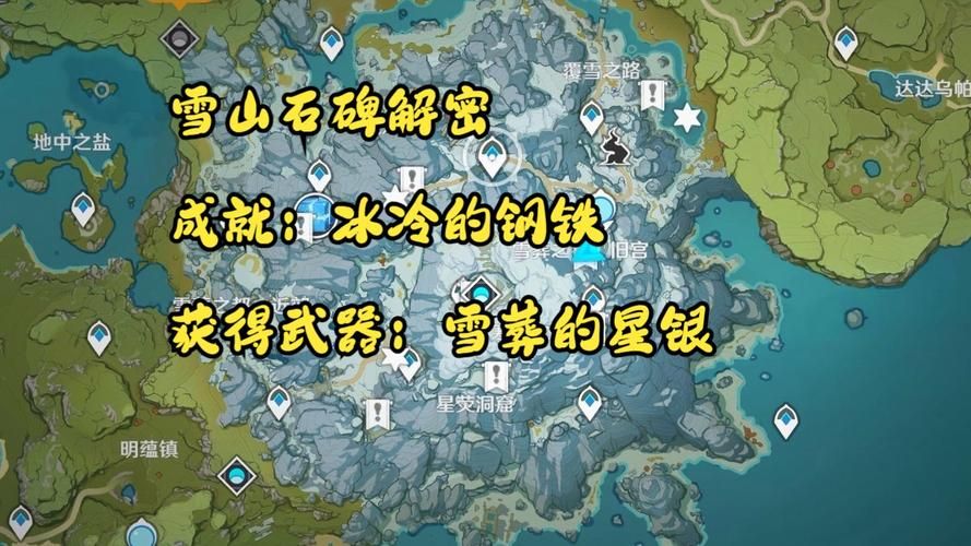 原神龙脊雪山石碑寻宝:解锁密室的全部秘密