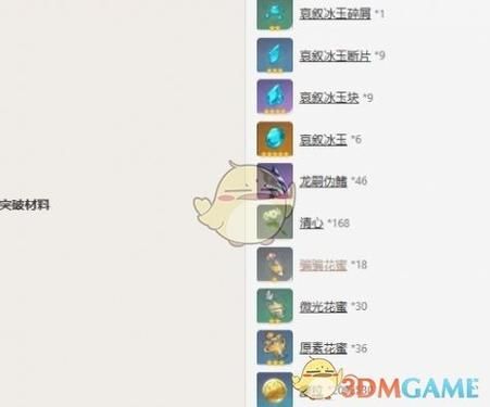 原神申鹤突破材料：你该准备哪些材料？