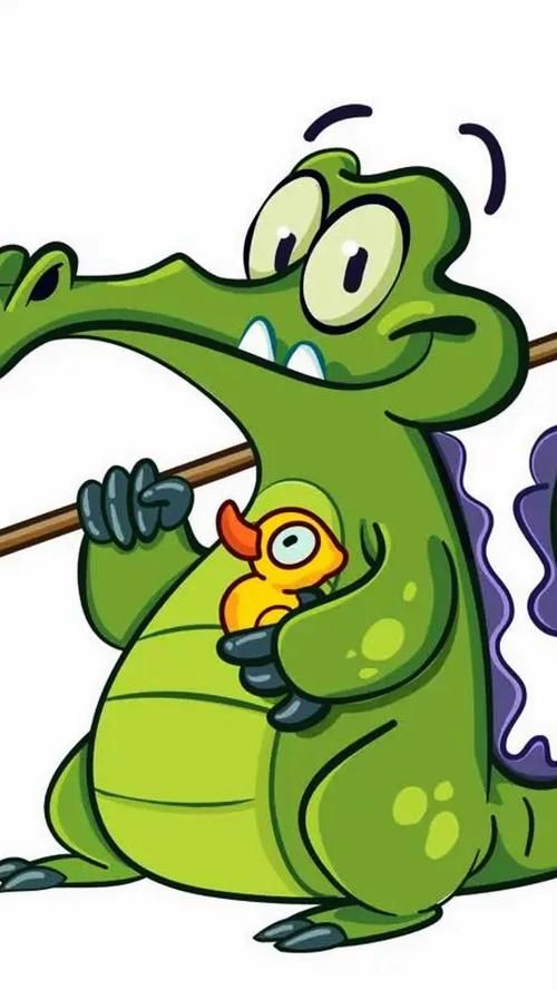 鳄鱼也爱洗澡?看看这只小鳄鱼的趣事