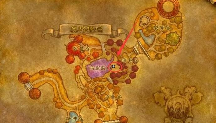 怒焰裂谷位置在哪里?魔兽世界新手副本入口指南