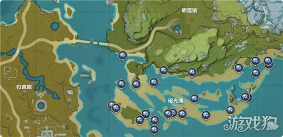 原神星螺分布图及采集路线:轻松获取突破材料