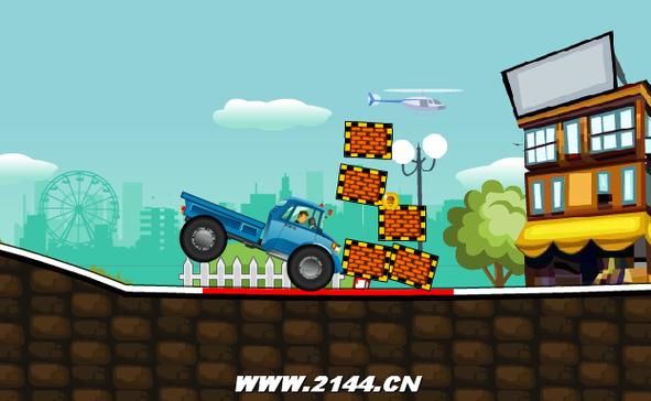 疯狂卡车横冲小镇:挑战不可能,成为卡车之王!