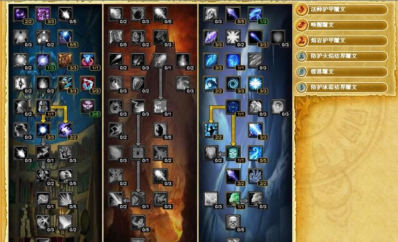 各版本法师天赋加点对比:选择适合你的最佳天赋搭配