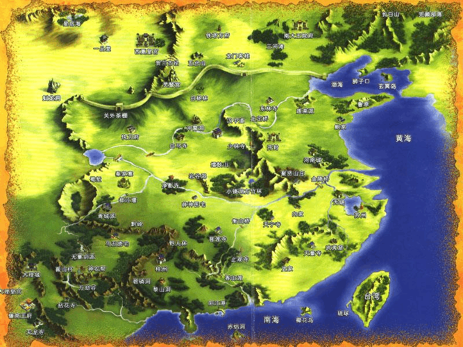 天龙八部地图宝藏:隐藏秘境等你探索