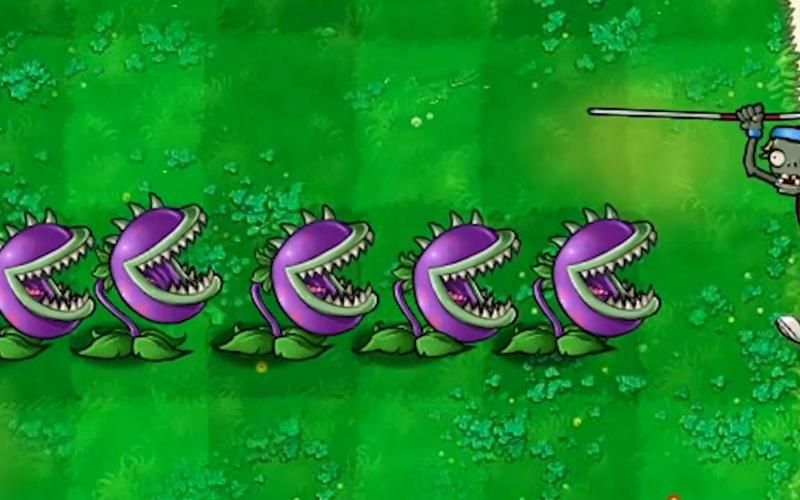 食人花小游戏：模拟食人花生存大冒险