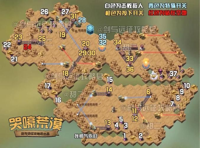 哭嚎荒漠路线指引：高效刷怪技巧与宝箱位置分享