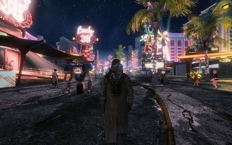 辐射新维加斯穿越小说：大学生意外进入游戏世界