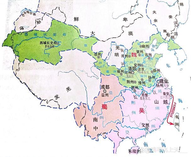 三国鼎立TD地图详解：魏蜀吴势力分布及策略