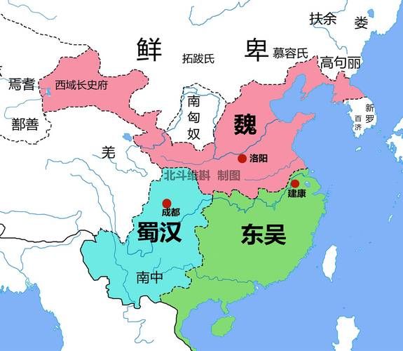 三国鼎立TD地图详解：魏蜀吴势力分布及策略