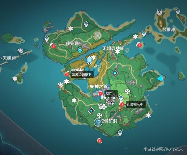 原神墓碑位置地图：寻找古老铭文的旅程！