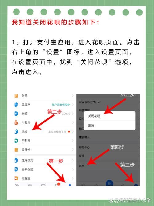 关闭花呗，支付宝操作步骤全解析