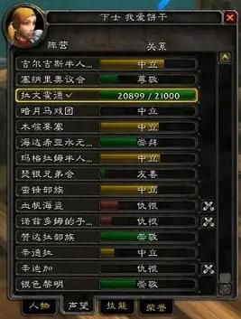 拉文霍德声望有什么用？光辉事迹和公会成就