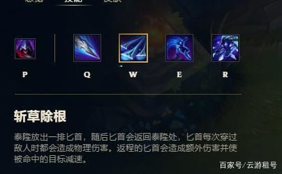 LOL刀锋之影加点推荐:新手玩家必看加点技巧