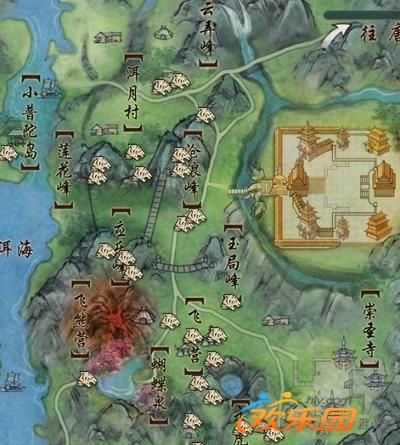 剑网3素冠荷鼎刷新点大全：高效采集指南