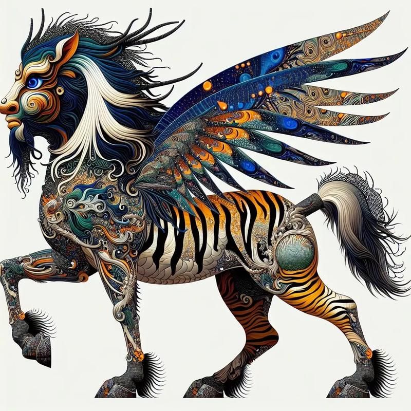 人面马身的神兽英招：神话传说与现实的碰撞