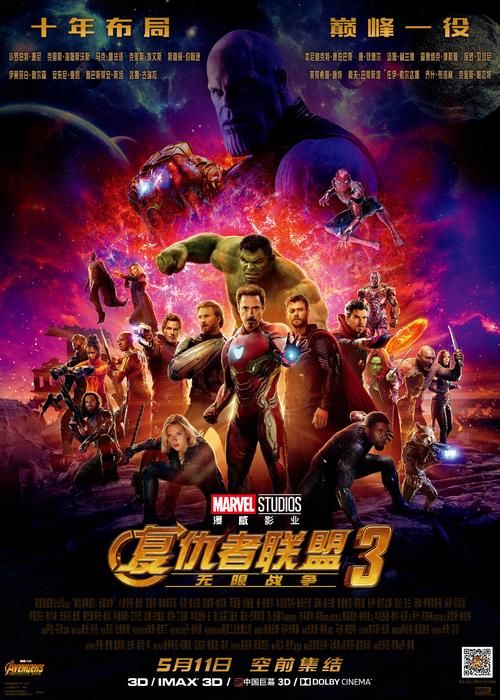 复仇者联盟3豆瓣8.1，这部电影究竟值不值得一看？