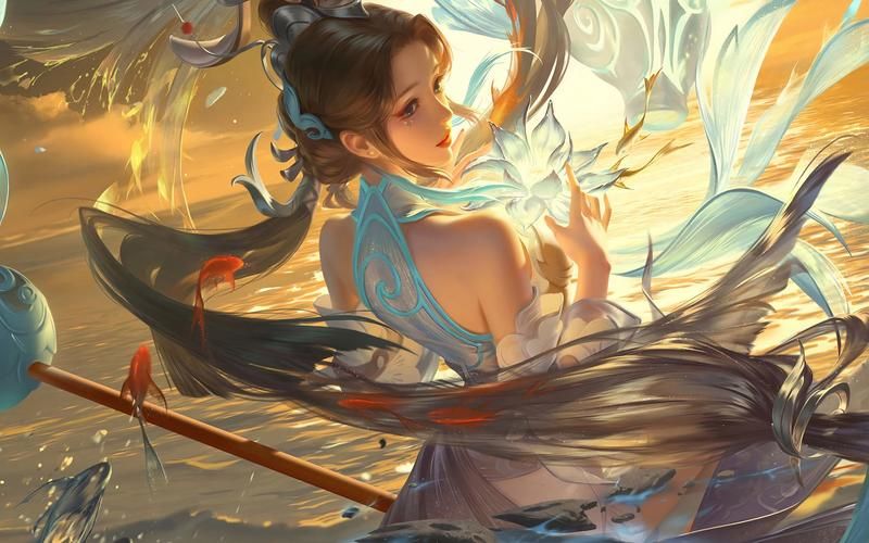 白鹤梁神女：王者荣耀大乔新皮肤背后的文化故事