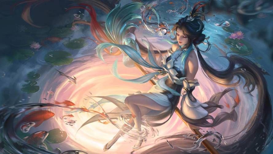 白鹤梁神女：王者荣耀大乔新皮肤背后的文化故事
