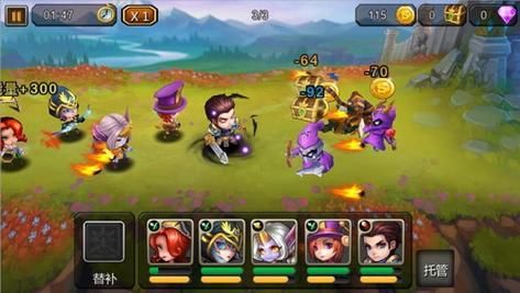 天天英雄卡牌游戏：炫酷战斗特效，合击技能震撼来袭！