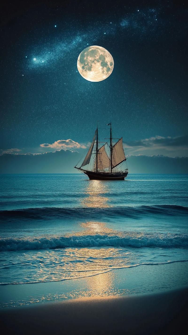 中秋节月亮图片高清壁纸:免费下载,祝你节日快乐