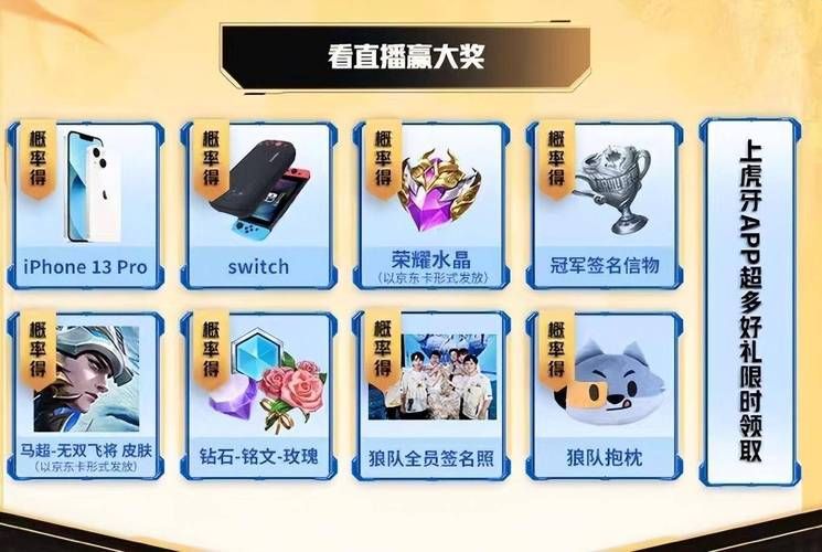 最新狼队大礼包，海量福利等你来领取！
