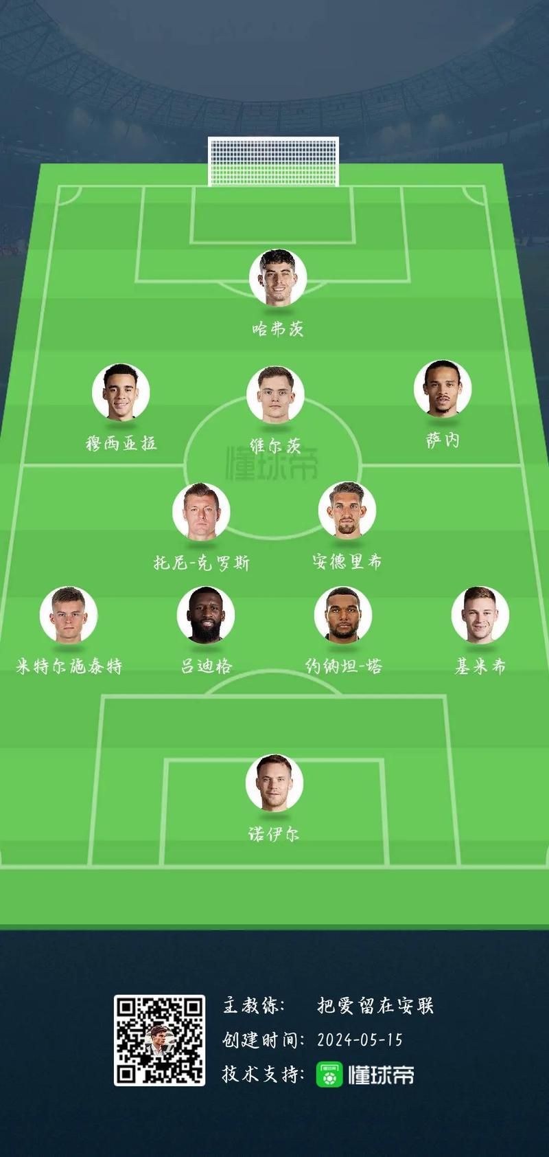 德国队首发阵容公布！今晚世界杯大战看点十足
