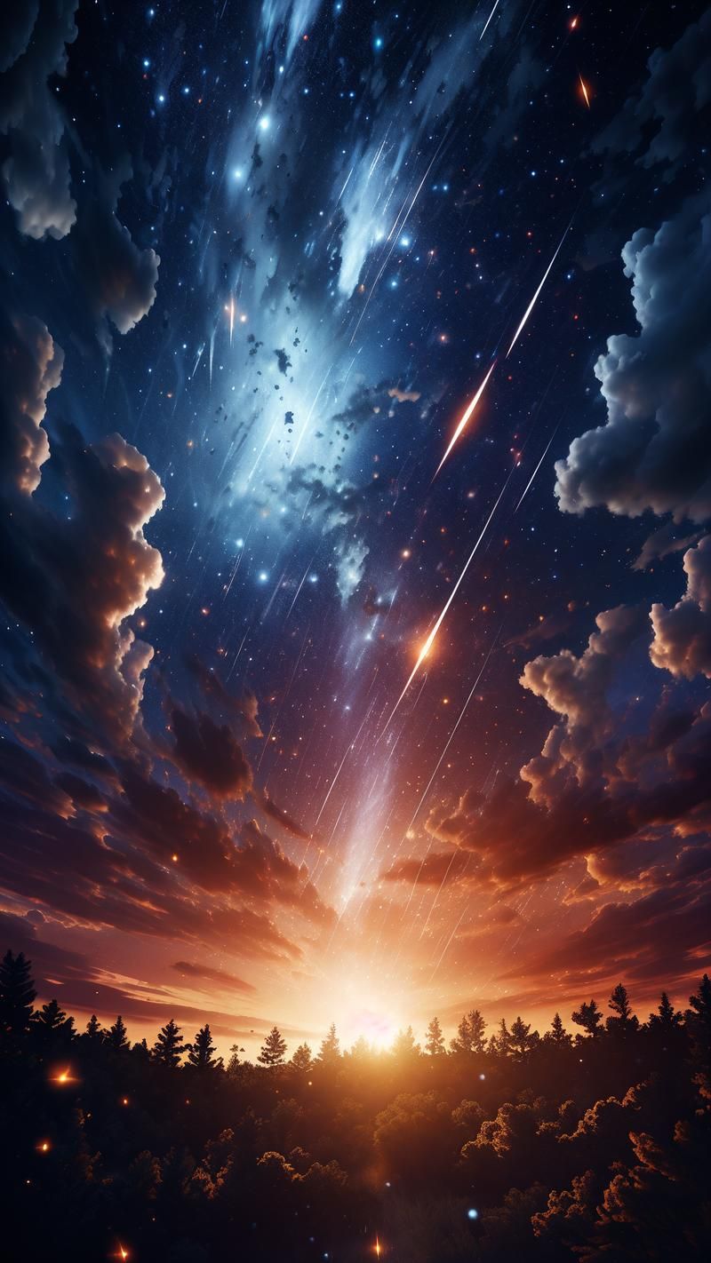 流星雨再度降临：今晚，我们一起去看流星雨吗？