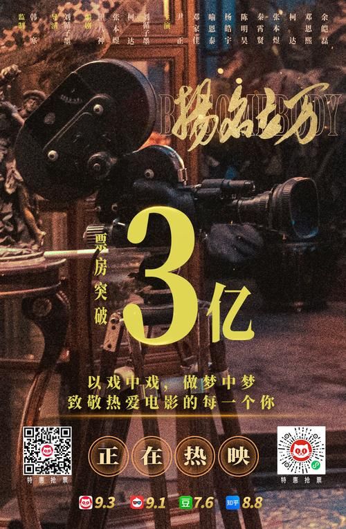 扬名立万票房破6亿！口碑票房双丰收的秘诀是什么？