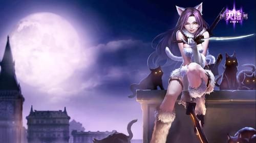 暗夜猫女皮肤:稀有限定,值得收藏吗?