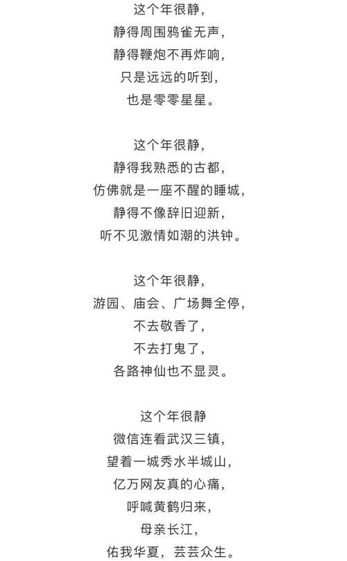 这个年很静：不一样的春节，不一样的感受
