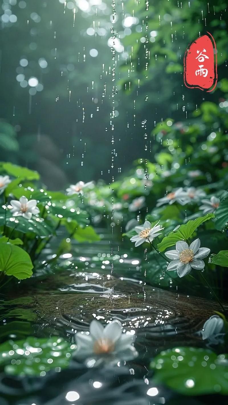 谷雨图片：唯美意境，记录春天最美的时刻