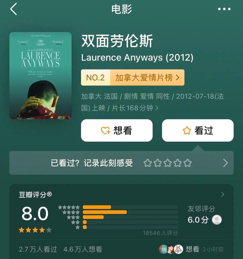 彩虹影院推荐：高分电影电视剧，值得一看
