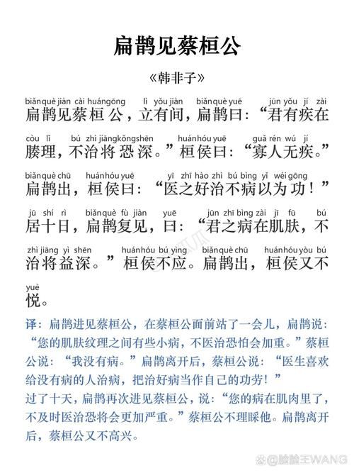 讳疾忌医：这个成语和谁的故事有关联？