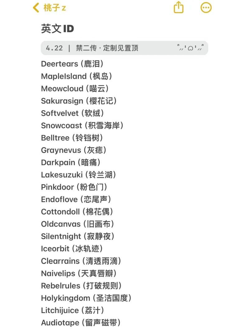 游戏英文名字大全：热门好听的游戏ID精选！