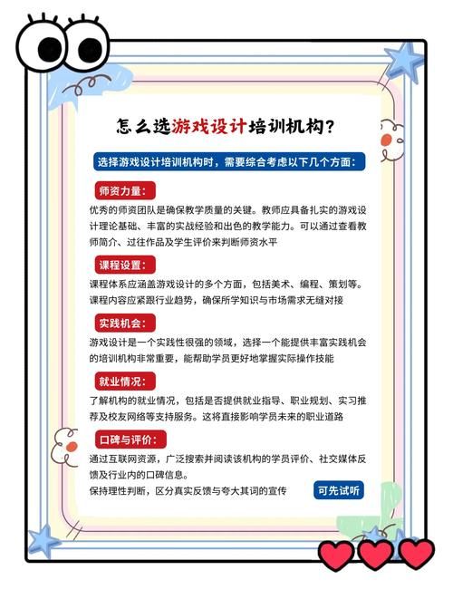 游戏设计培训学校哪家强？业内人士帮你选！