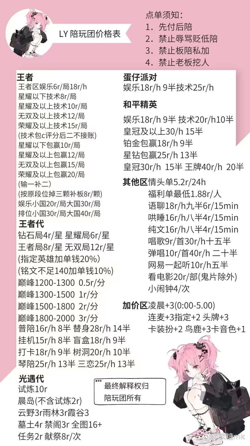 游戏陪练多少钱一小时比较划算？新手避坑指南！